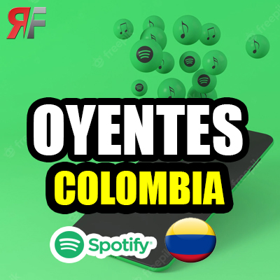 comprar oyentes mensuales de colombia para spotify